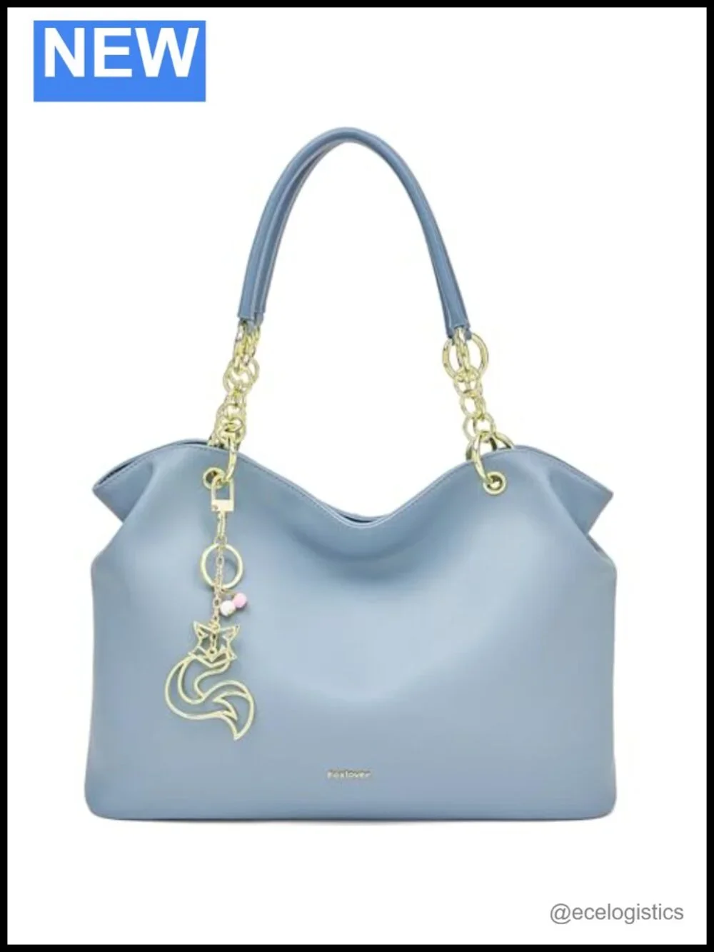 Genuine Leather Tote Bag for Women with Slim Wallet, Large Capacity Handbag